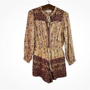 Spell & The Gypsy Collective Sundown Romper – Spice – Size Small 🌞🐪- NWOT